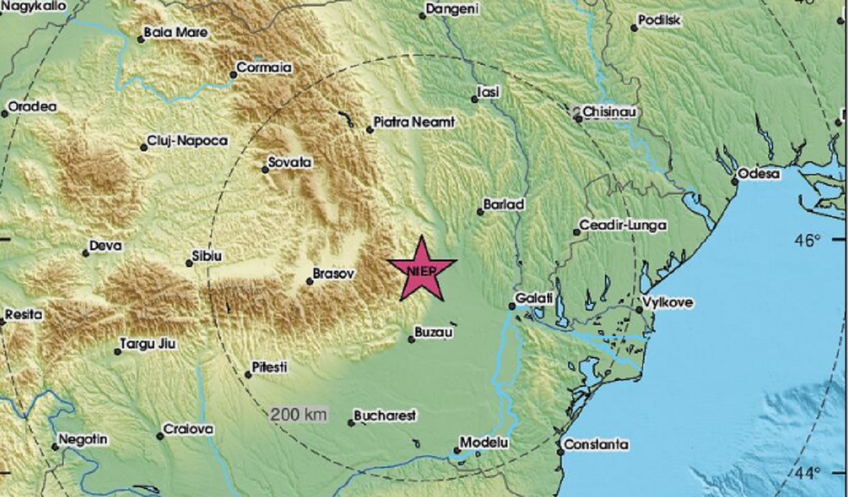 Cutremur în Vinerea Mare. Seismul a pornit din Vrancea