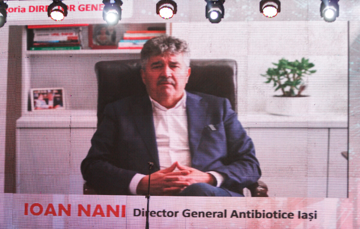 Gala Excelență în Management. Ioan Nani, Director General Antibiotice Iași: „Vom domina aceste vremuri și vom găsi întotdeauna soluții”