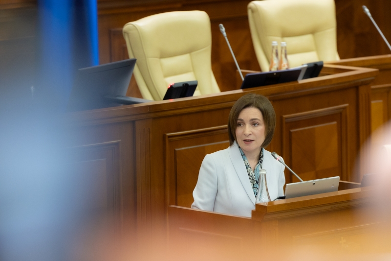 Maia Sandu: Se încearcă redesenarea hărții lumii. Republica Moldova trebuie să fie pregătită să scoată armata rusă