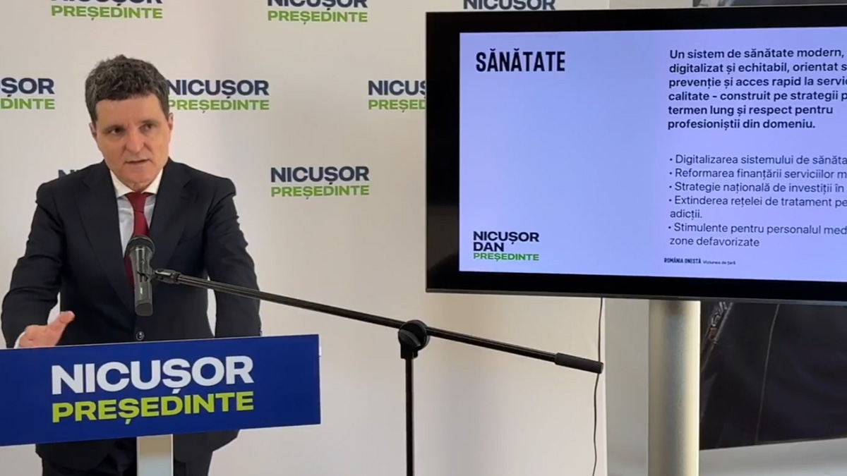 Nicușor Dan și-a prezentat programul de prezidenţiabil. Atacuri la Antonescu și Ponta