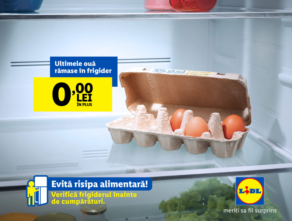 Promotia din frigider Oua