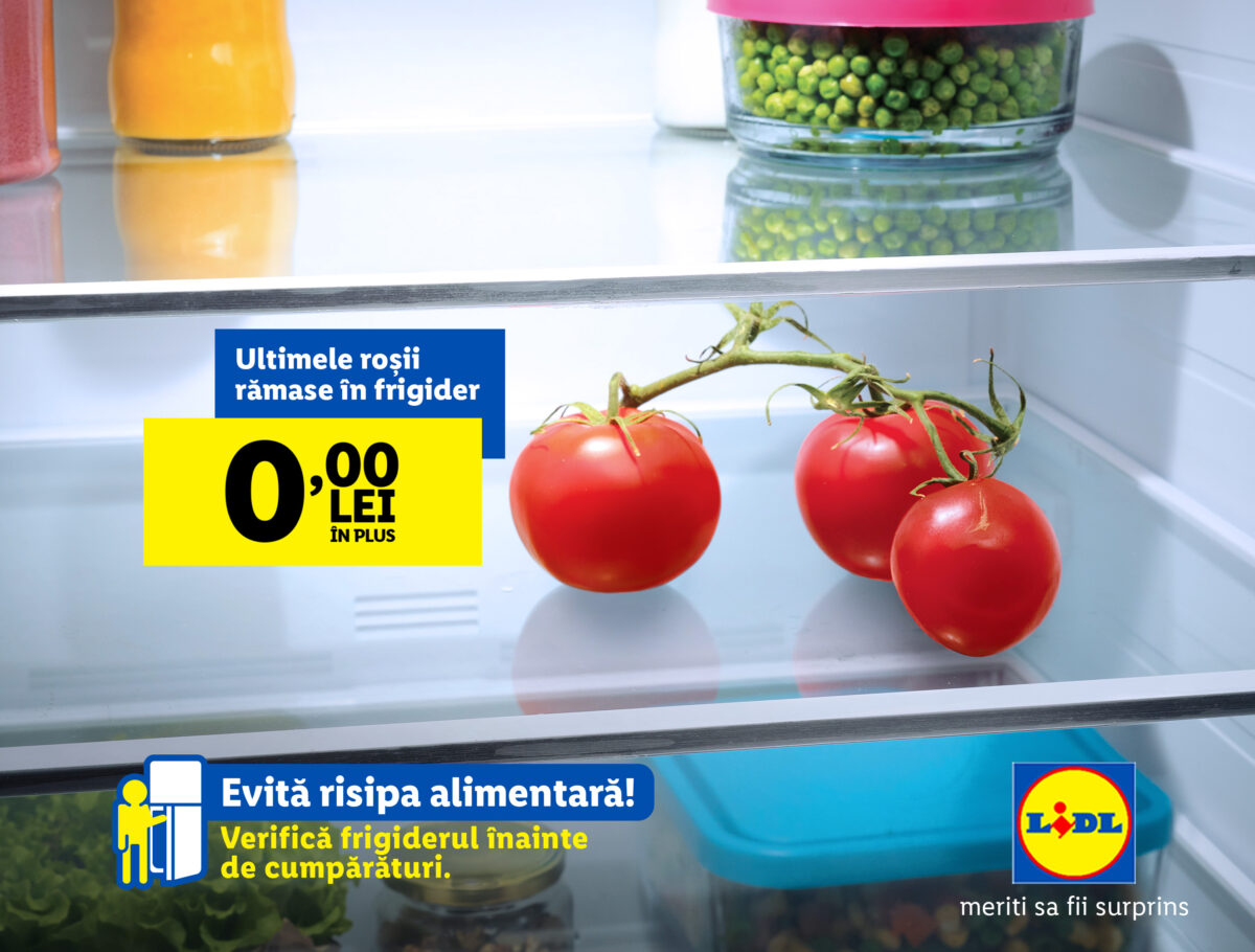 Promotia din frigider Rosii