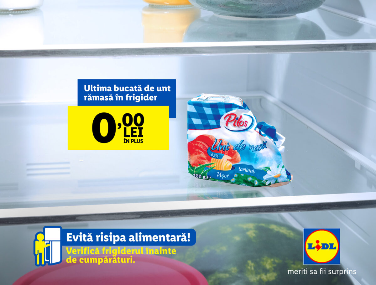 Promotia din frigider Unt