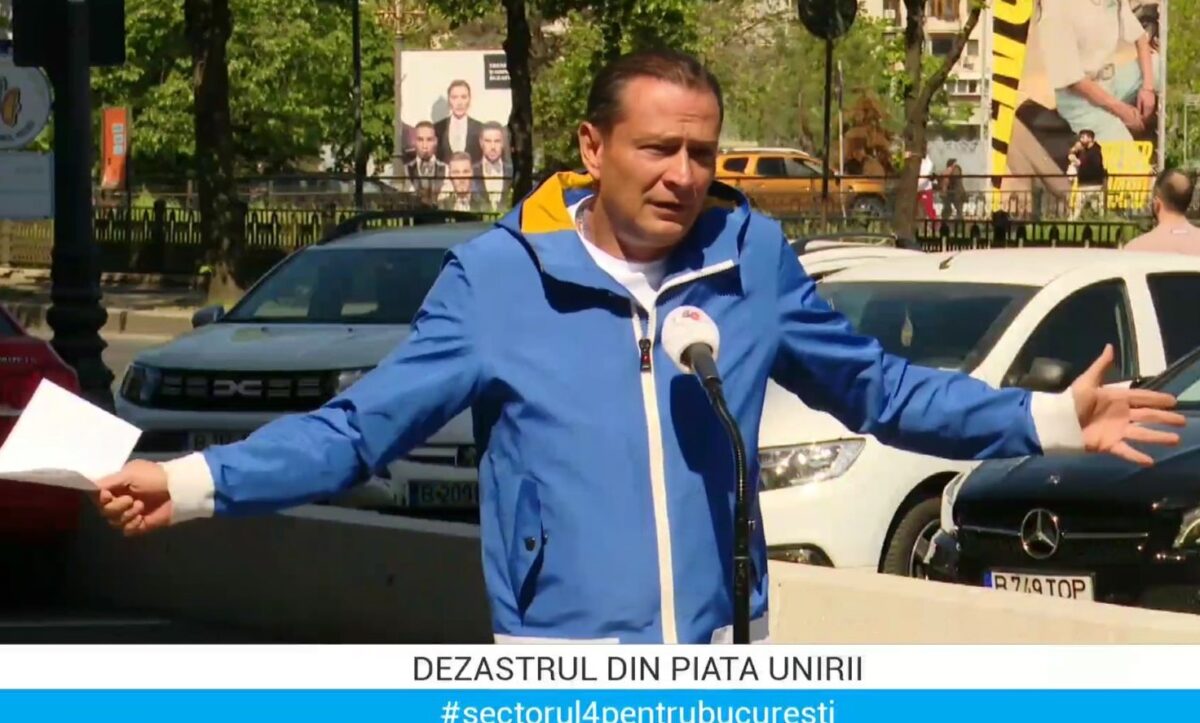 Băluță susține că planșeul de la Piața Unirii s-ar putea prăbuși
