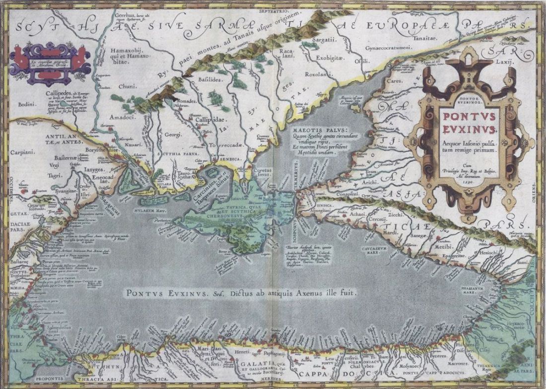 Marea Neagră, „neagră” din vremuri străvechi