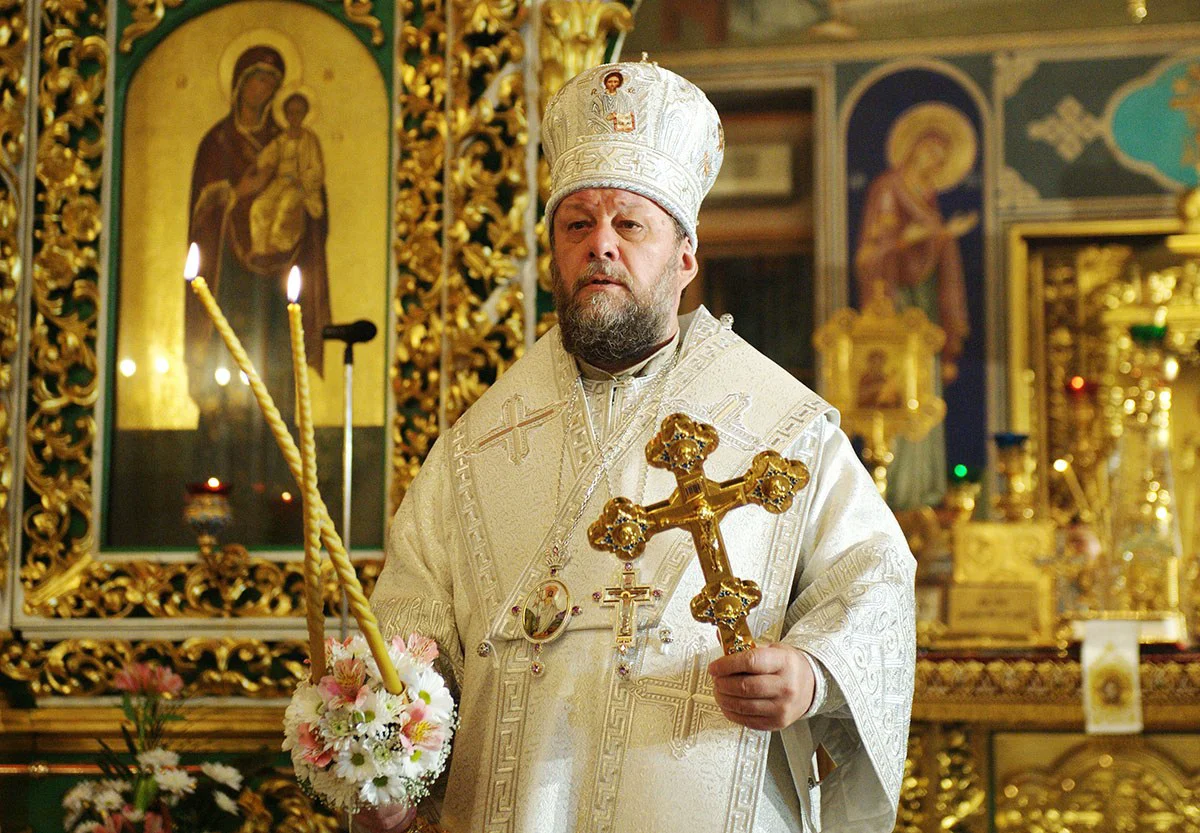 Sărbătoare mare la Mitropolia pro-rusă de la Chişinău. Mitropolitul Vladimir şi episcopul de Bălţi s-au felicitat reciproc
