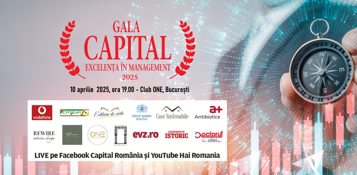 Managerii de succes ai României, premiați la Gala Capital „Excelența în Management” 2025