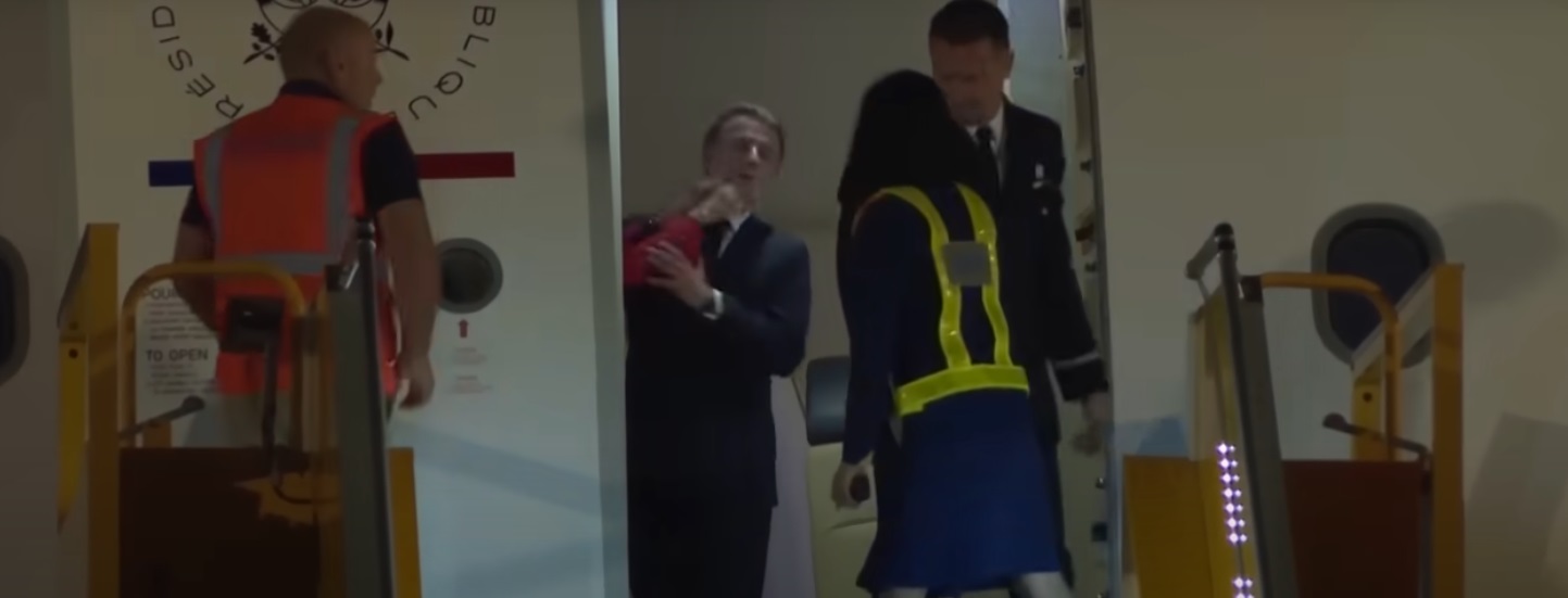 Brigitte Macron, palmă soțului
