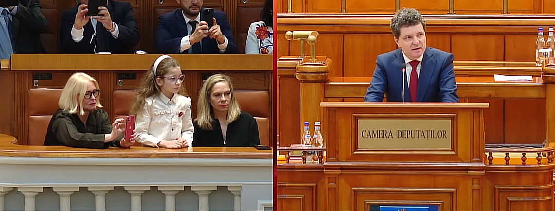 Fiica lui Nicușor Dan, prezentă la învestire. Marea absentă, Mirabela Grădinaru