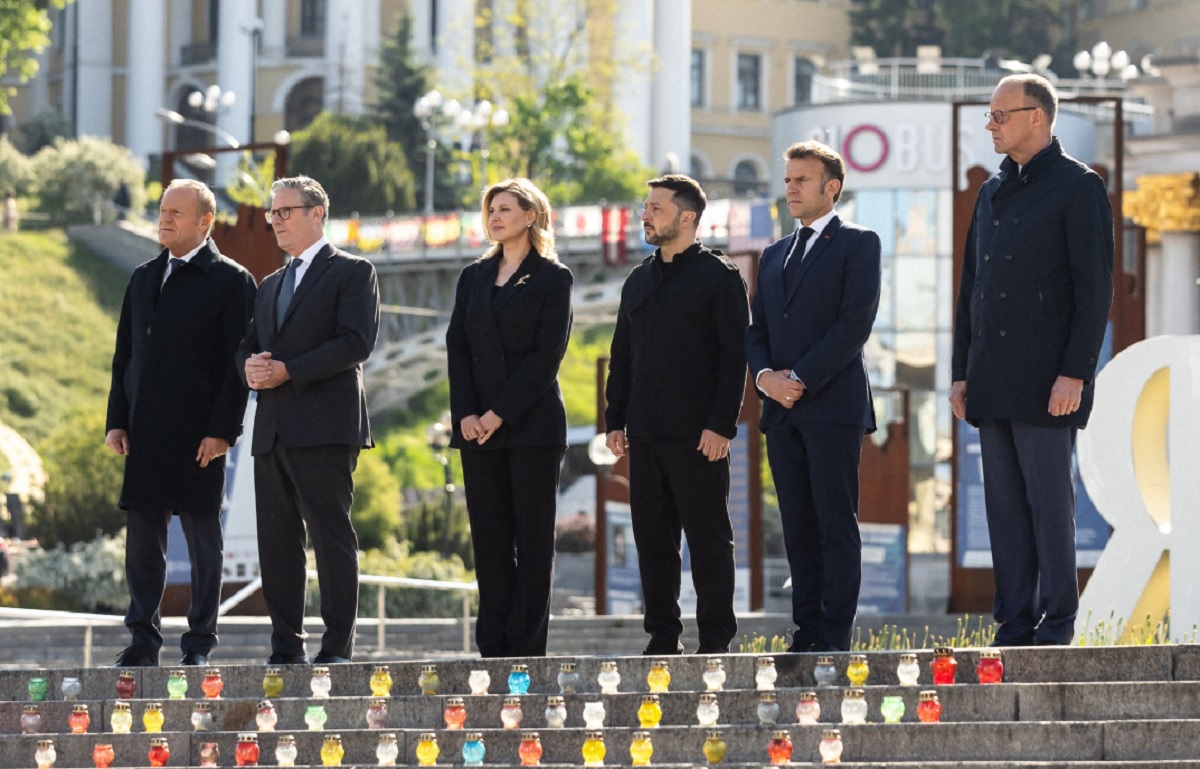 Patru lideri europeni s-au întâlnit la Kiev. Mesajul care îl înfurie pe Putin