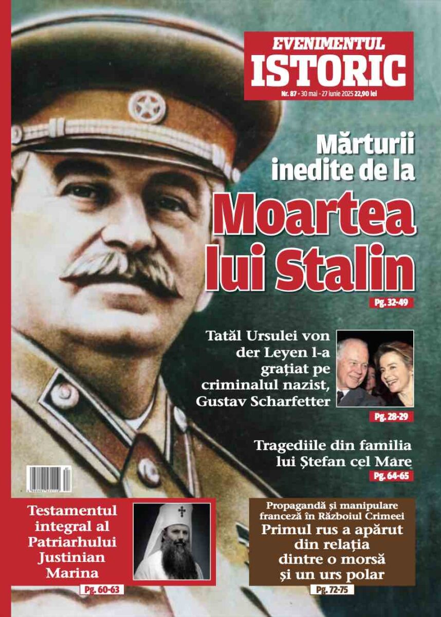 A apărut Evenimentul Istoric nr. 87. Articole captivante din toate epocile