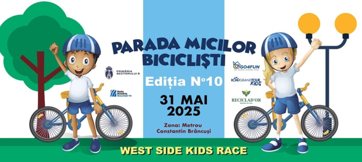 Parada Micilor Bicicliști West Side 31 mai 2025