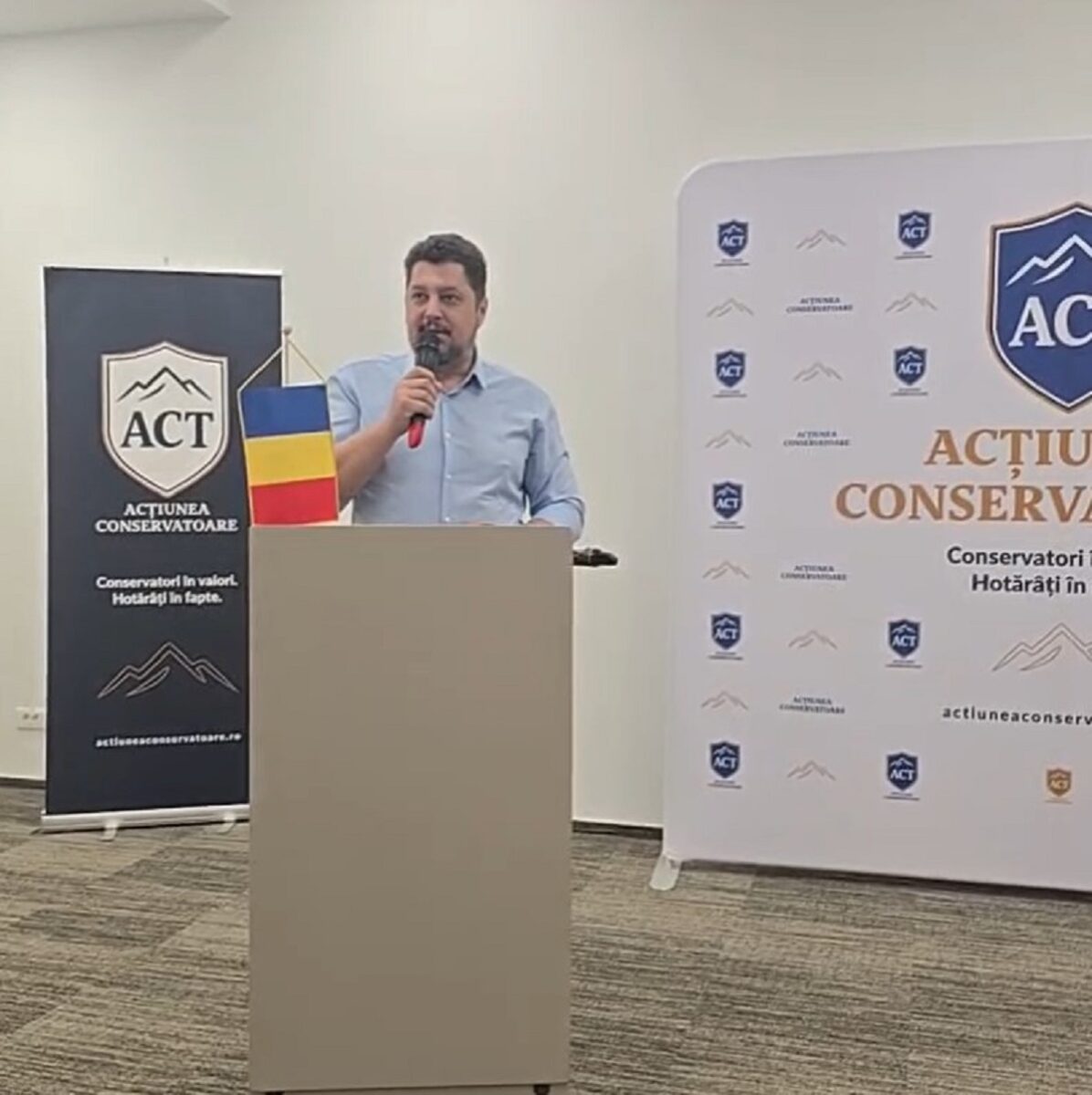 Claudiu Târziu și-a prezentat partidul Acțiunea Conservatoare: Suntem chemați la un soi de revoluție