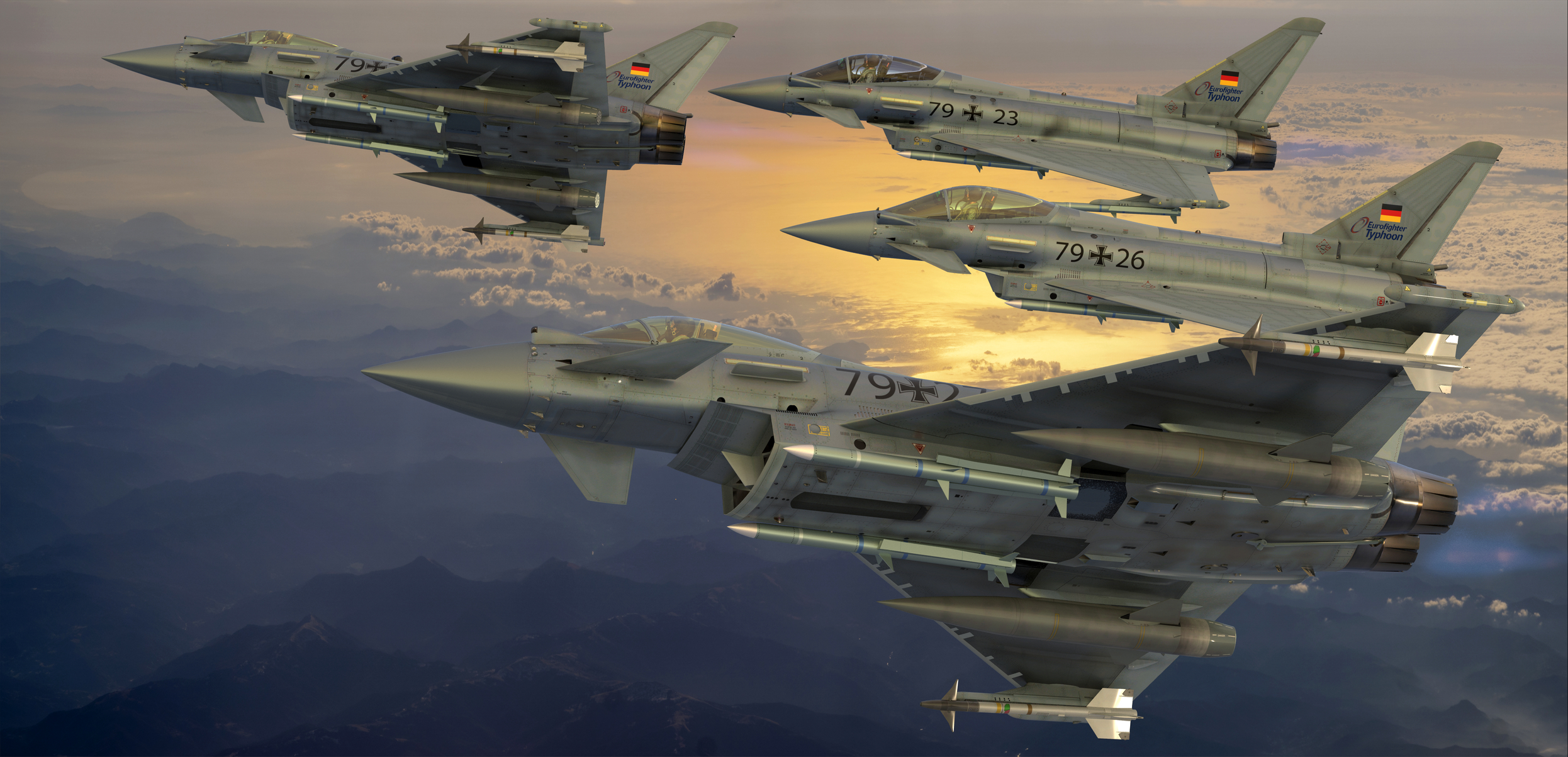 German Eurofighters