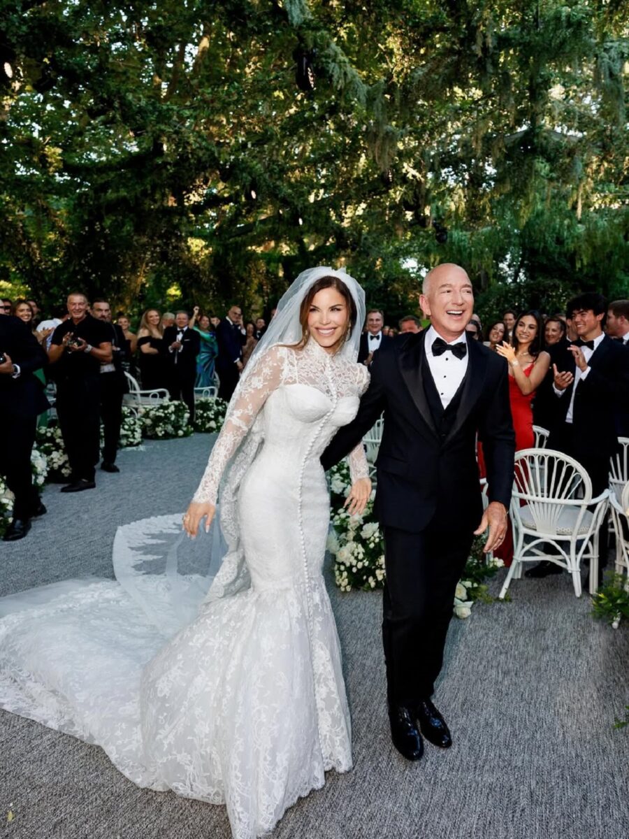 Jeff Bezos și Lauren Sánchez și-au unit destinele pe insula San Giorgio Maggiore