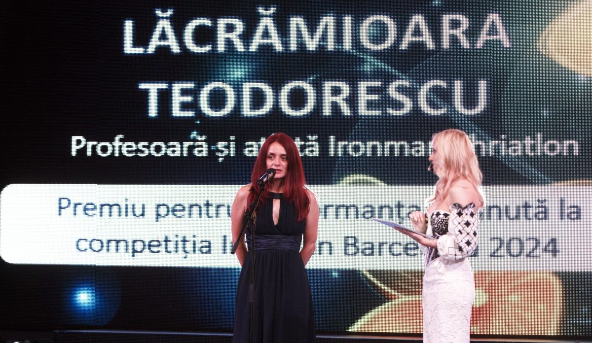 Gala Capital. „Ironwoman” Lăcrămioara Teodorescu: „Alerg cu inima, pentru inimi!”