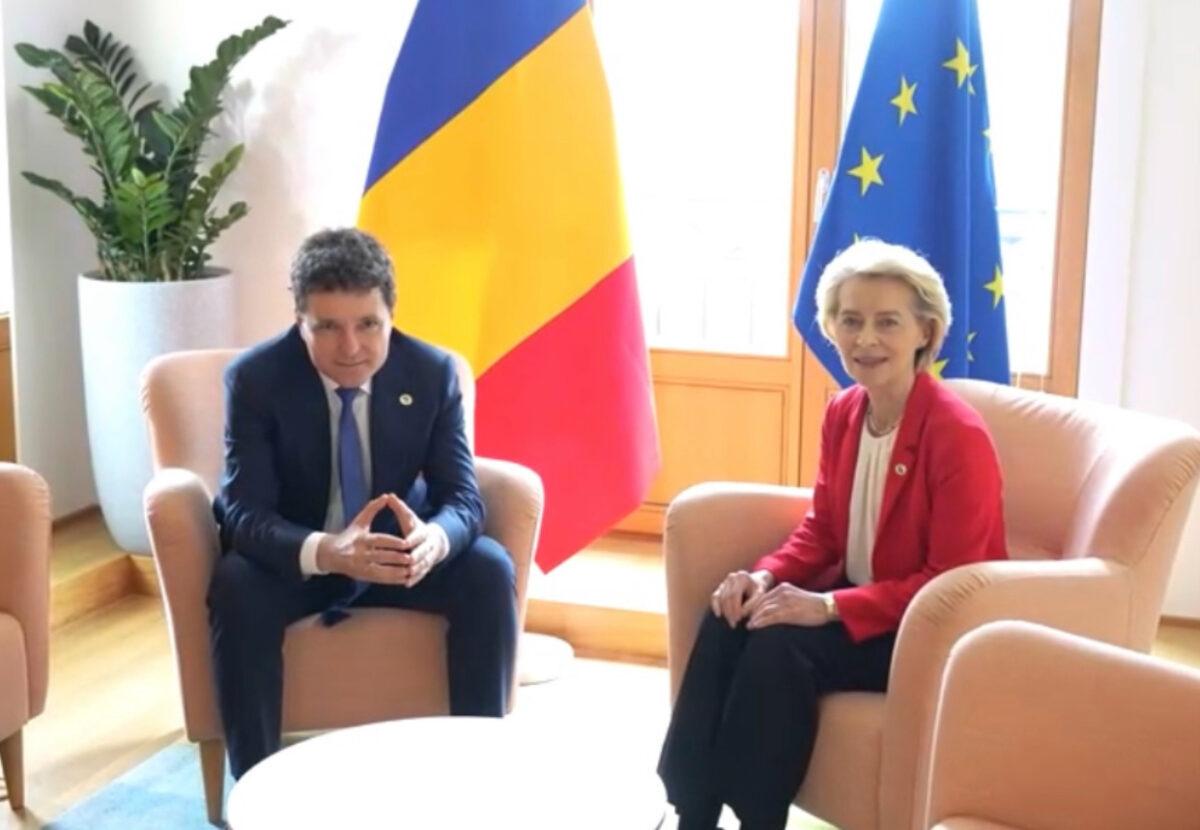 Nicușor Dan, discuții cruciale cu Ursula von der Leyen. Banii din PNRR, pe lista temelor abordate