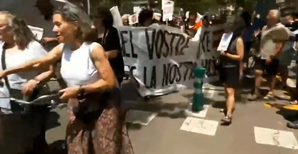 Proteste în Spania. Ura față de turiști, manifestată în stradă