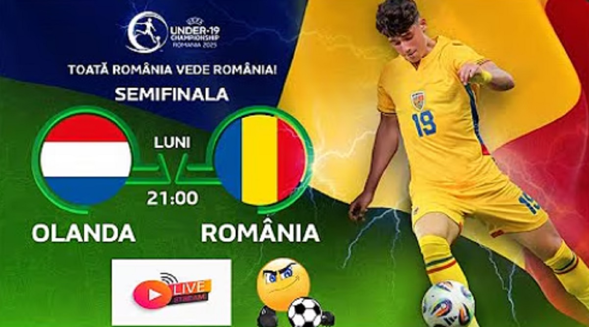 Semifinala U19: România – Țările de Jos, pe Giulești
