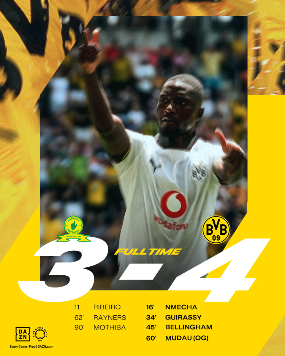 Campionatul Mondial al Cluburilor. Borussia a transpirat serios pentru o victoria cu Mamelodi