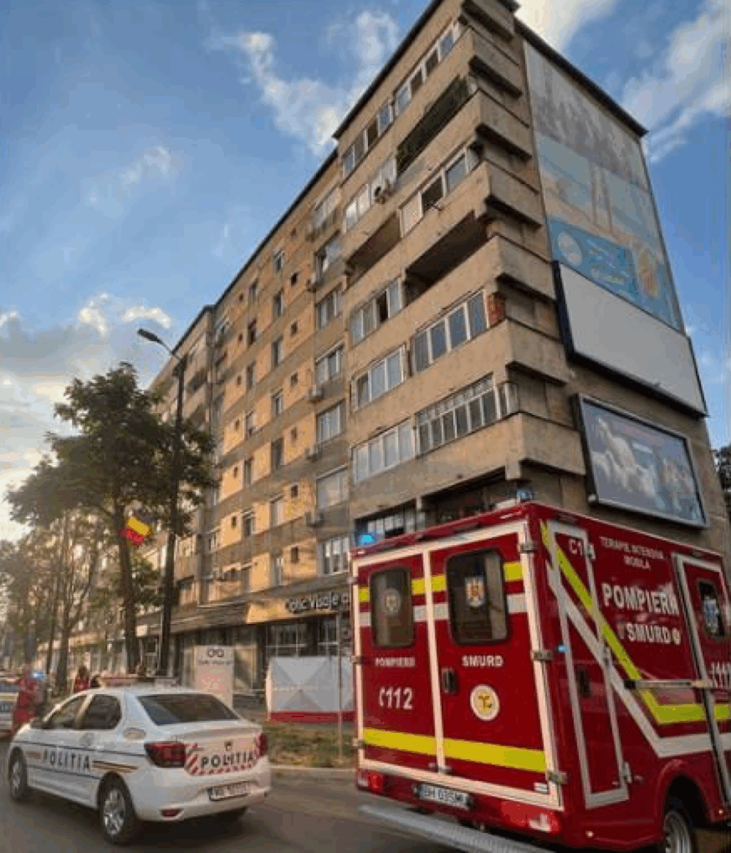 Tragedie. A căzut de la etajul opt al unui bloc din Oradea