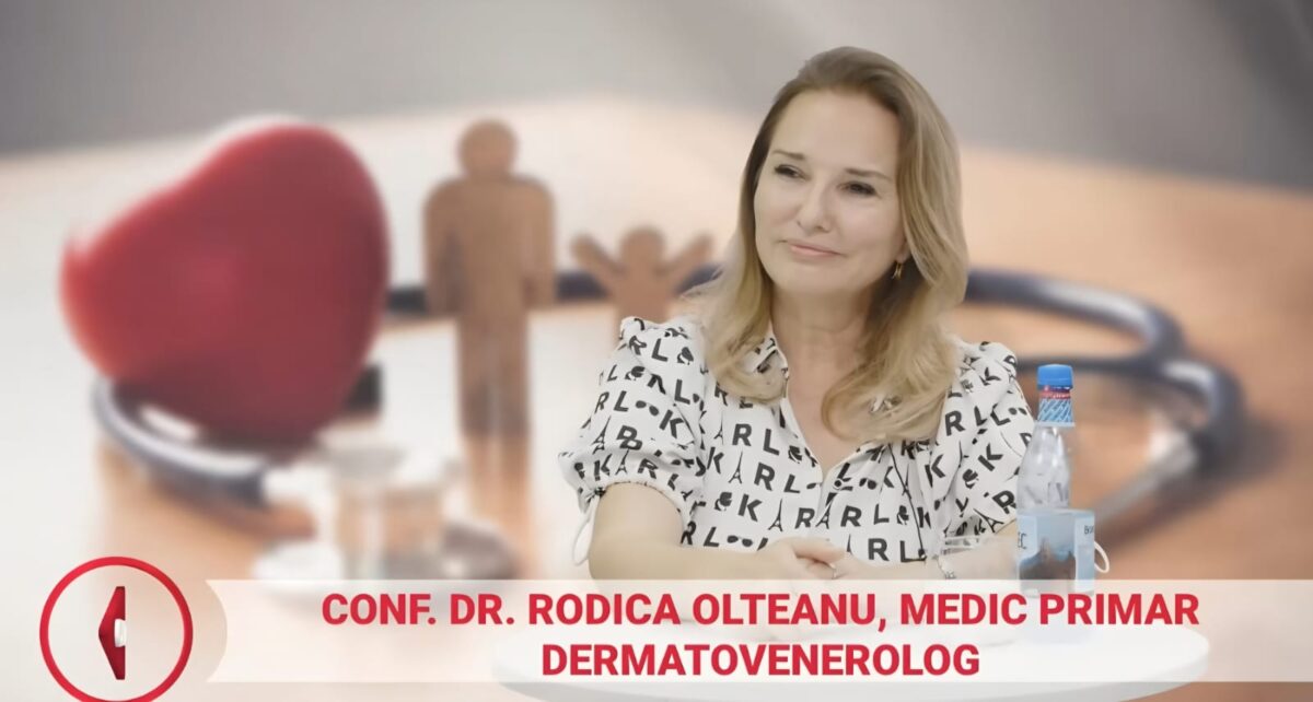 Dermatologie de la A la Z. Dr. Rodica Olteanu: „Pielea este prima care vine în contact cu mediul exterior”. Video