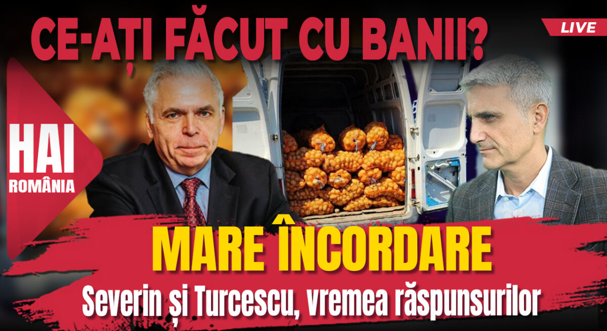 Mare încordare. Hai live cu Turcescu la 12