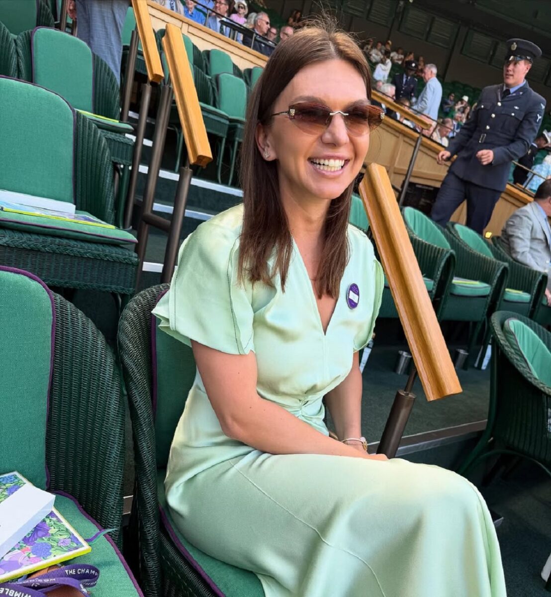 Simona Halep, prezentă la finala de la Wimbledon: Am trăit un moment care mi-a atins sufletul