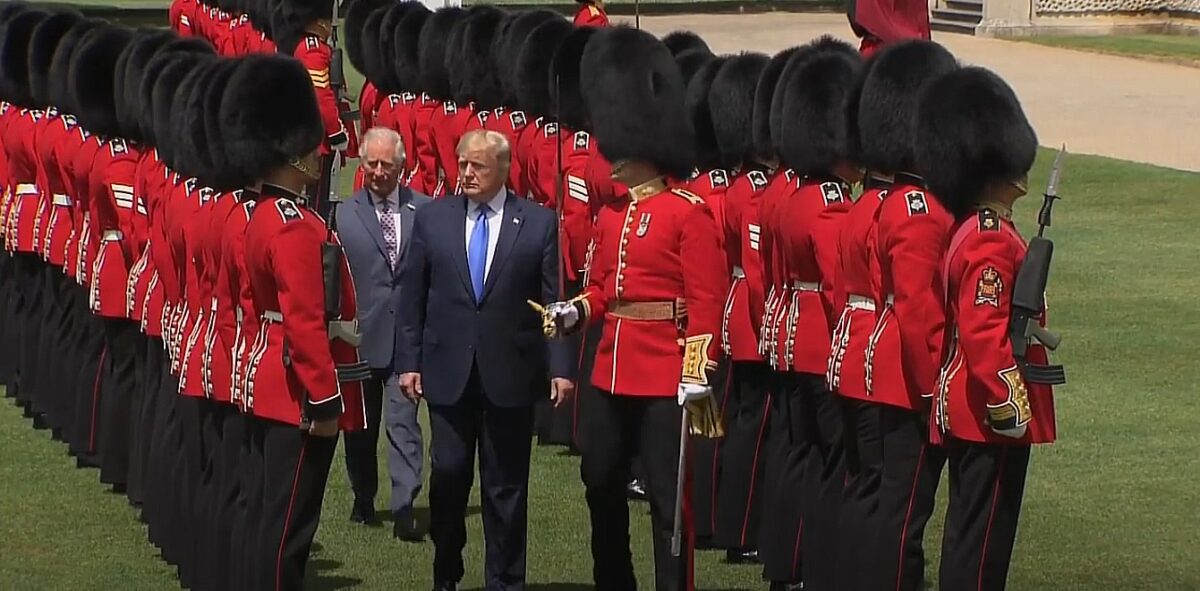 A doua vizită de stat pentru Trump în Marea Britanie. Gest diplomatic fără precedent