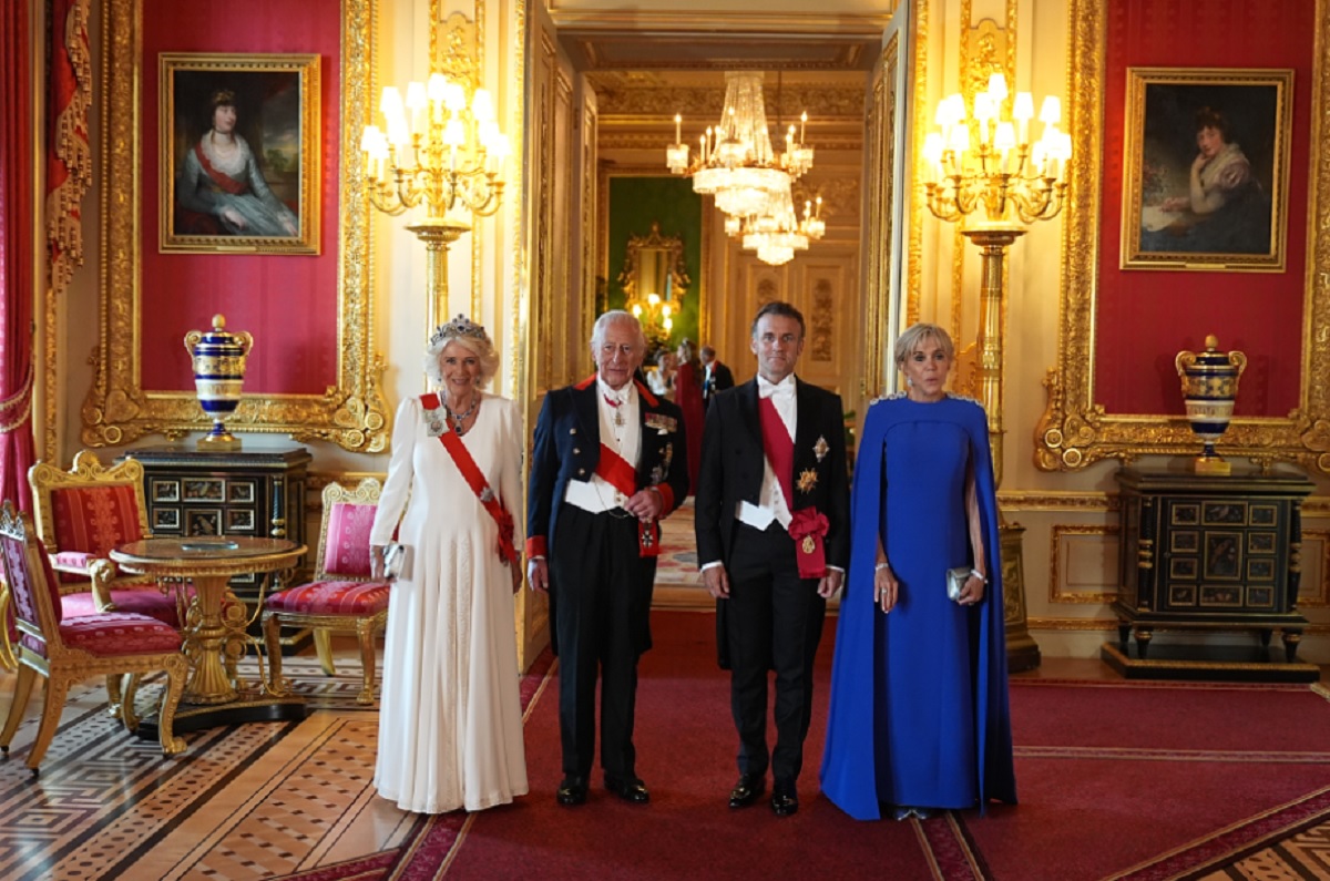 Regalitate, emoție și artă. Macron, Regele Charles și prințesa Kate într-o seară simbolică