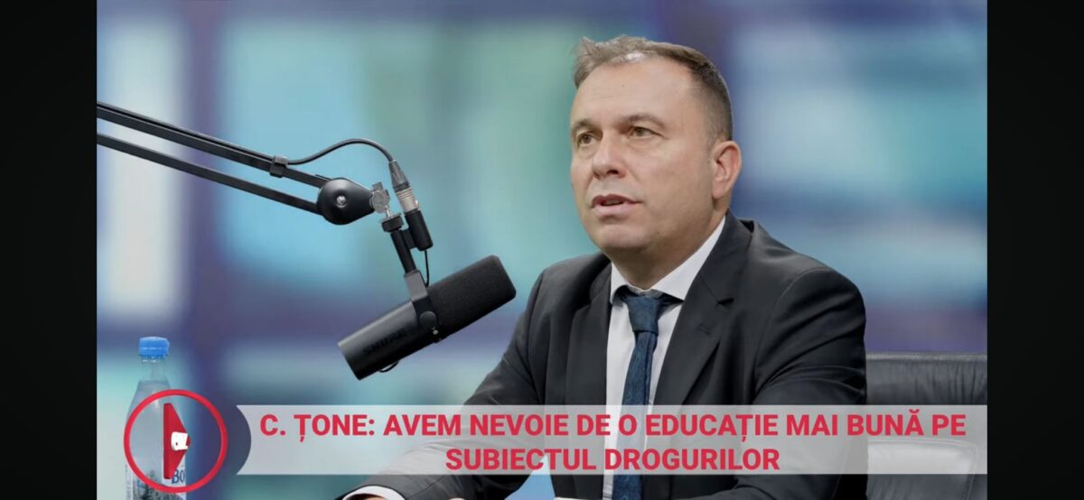 Cătălin Țone, expert antidrog: „Sunt droguri care dau dependență de la prima doză”