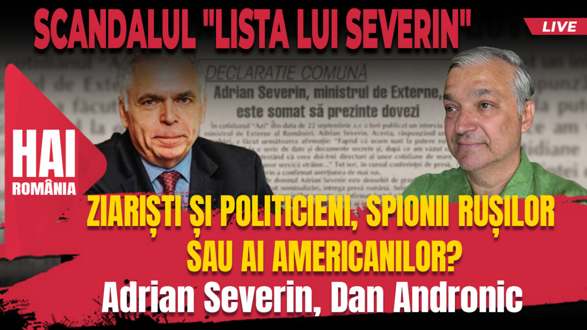 Ziariști și politicieni, spionii rușilor sau ai americanilor? Evenimentul istoric. Video