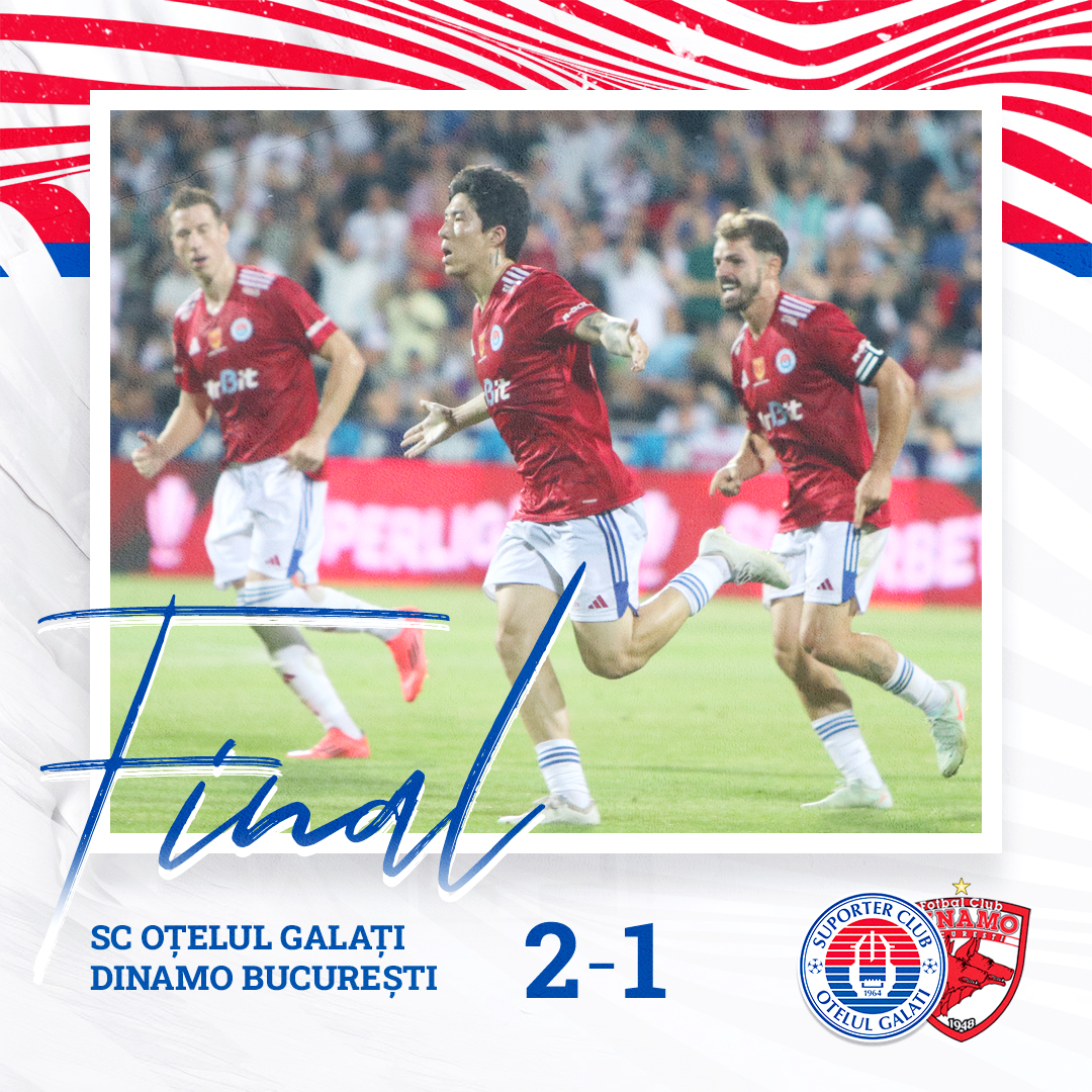 Superliga. Oțelul Galați - Dinamo, 2-1. Prima victorie pentru gazde, „câinii” rămân fără succes