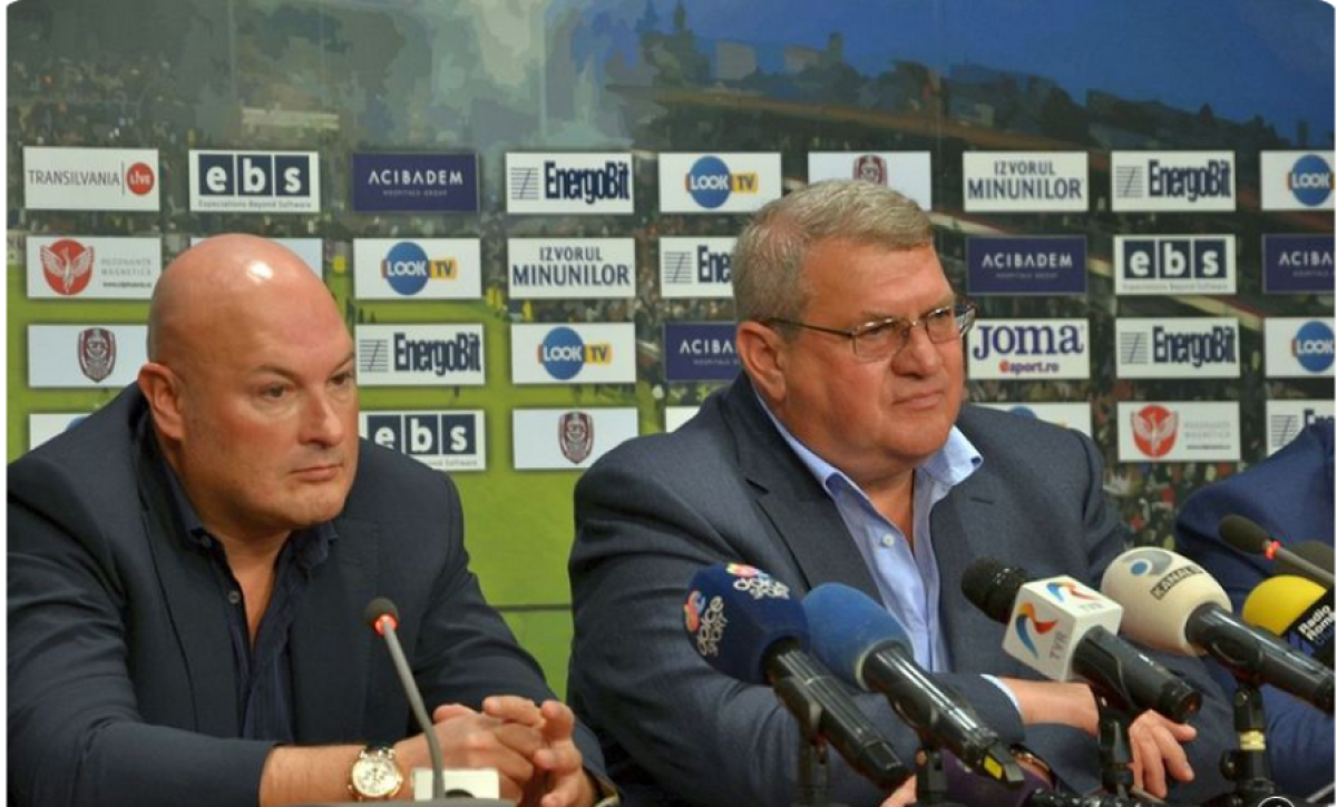 Foștii capi ai CFR Cluj, Paszkany și Mureșan, scapă de dosar. Erau acuzați că au devalizat clubul cu 10 milioane euro