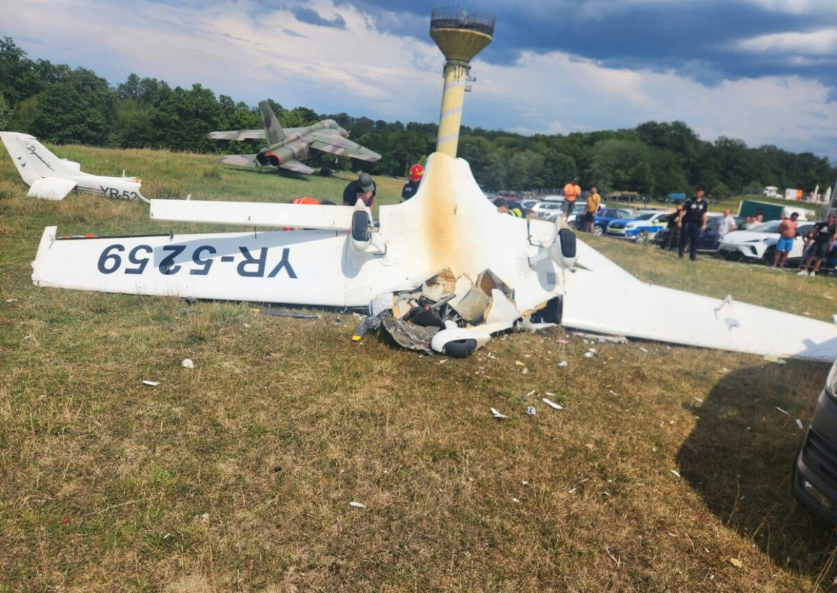 Avion de mici dimensiuni, prăbușit în Orăștie. Pilotul a murit. Update