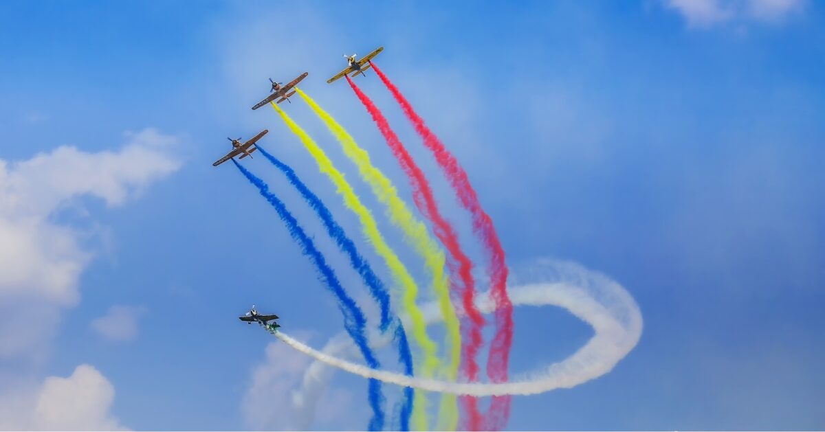 O premieră mondială în aviație: Suvenir digital la Bucharest International Air Show