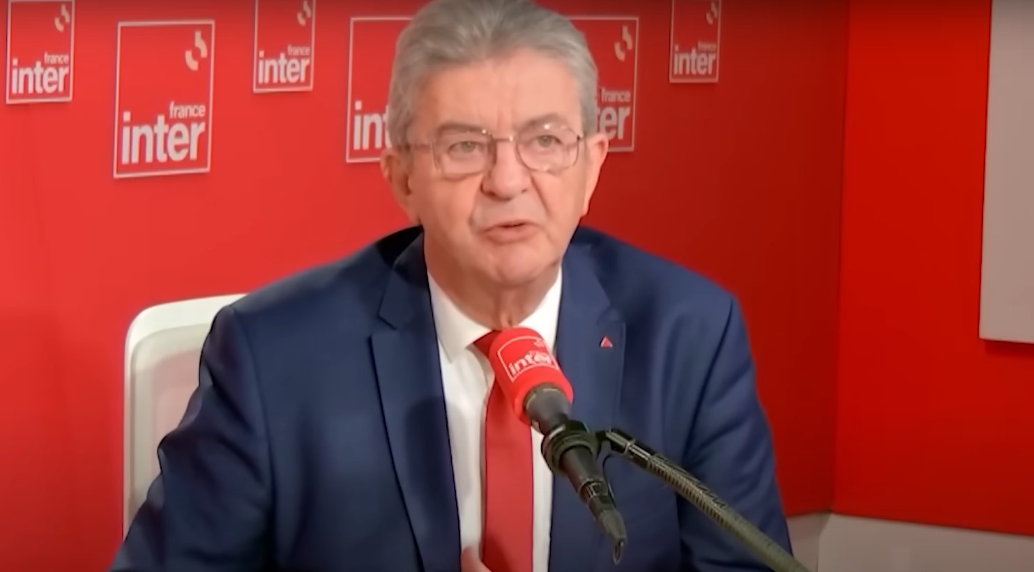 Jean-Luc Mélenchon, liderul Partidului La France Insoumise (LFI)