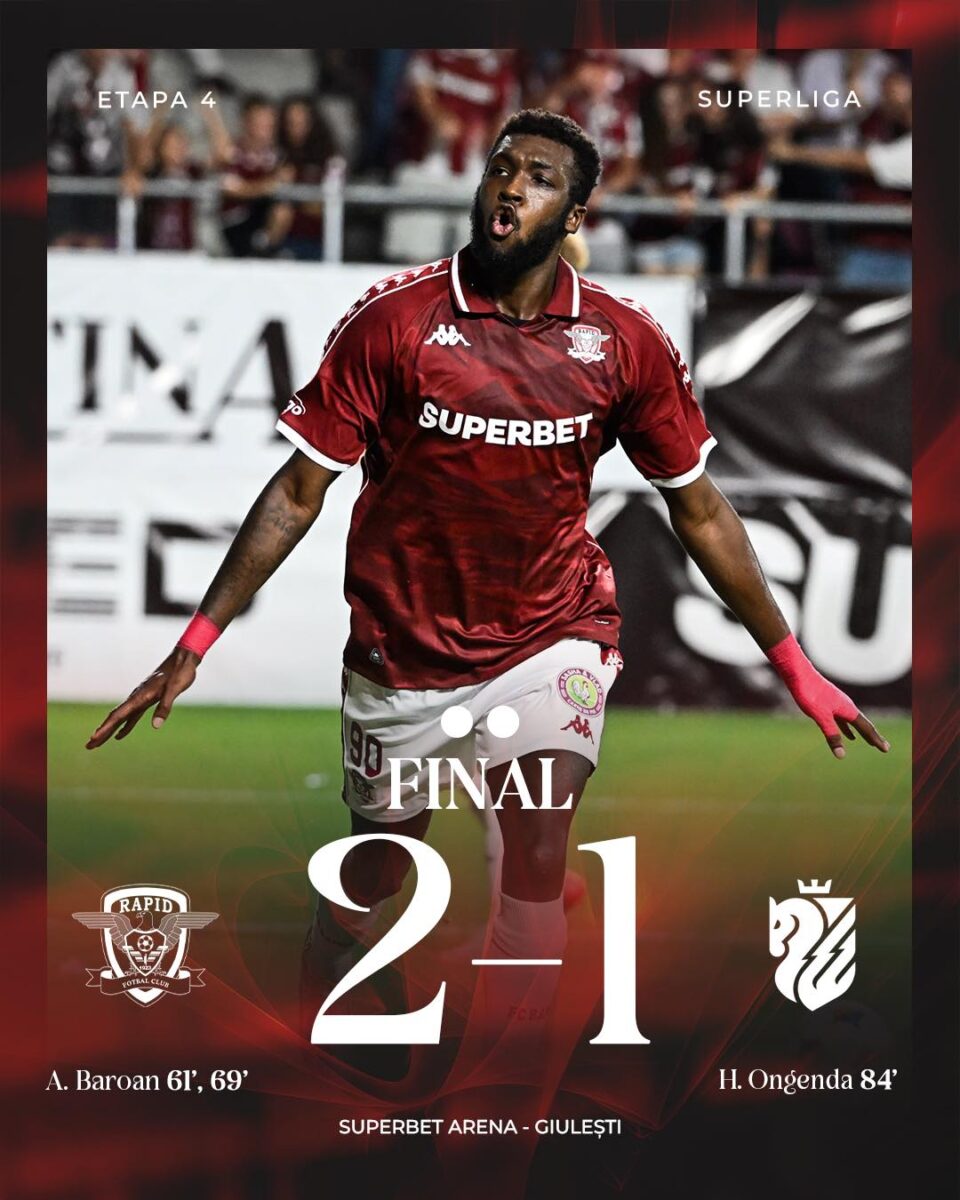 Superliga. Unirea Slobozia - Oțelul, 0-0, după un meci nesărat. Rapid - FC Botoșani, 2-1. Emoții în finalul partidei