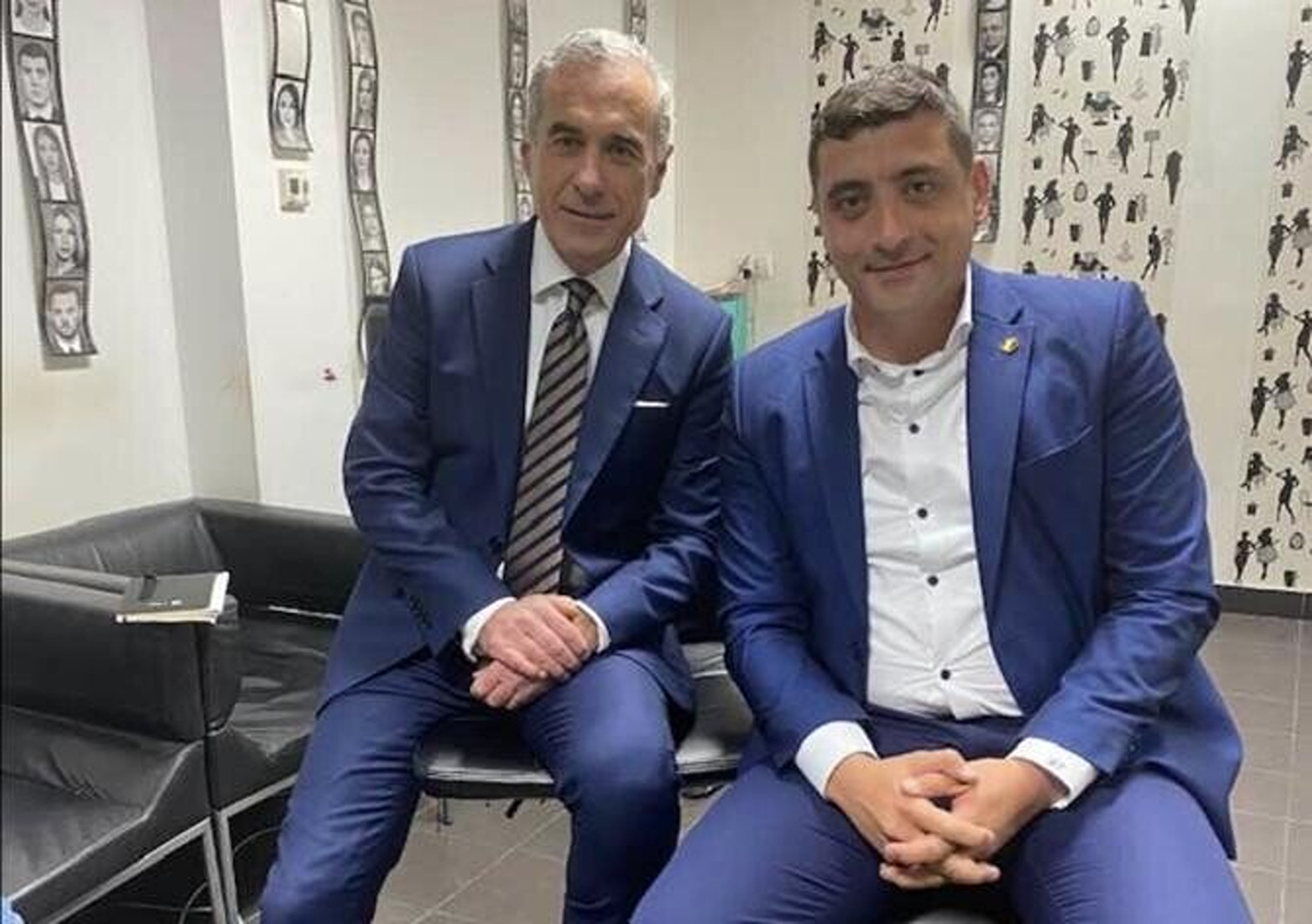 Călin Georgescu și George Simion