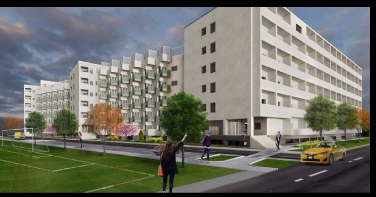 Cel mai mare și mai modern cămin studențesc din țară, aproape gata. Guvernul a suplimentat bugetul investiției