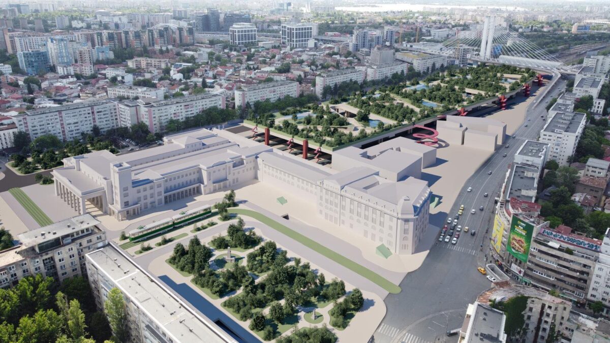 Gara de Nord nu va mai fi la fel. Parcul suspendat, doar un detaliu