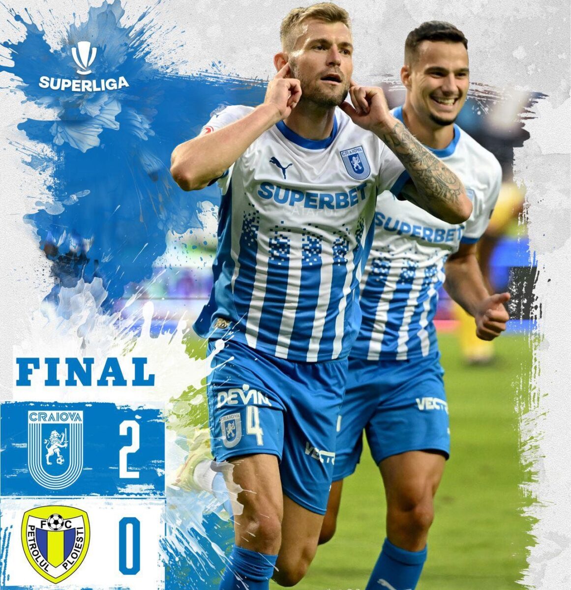 Mirel Rădoi, reacție violentă pe banca Universității Craiova în meciul cu Petrolul Ploiești, scor 2-0