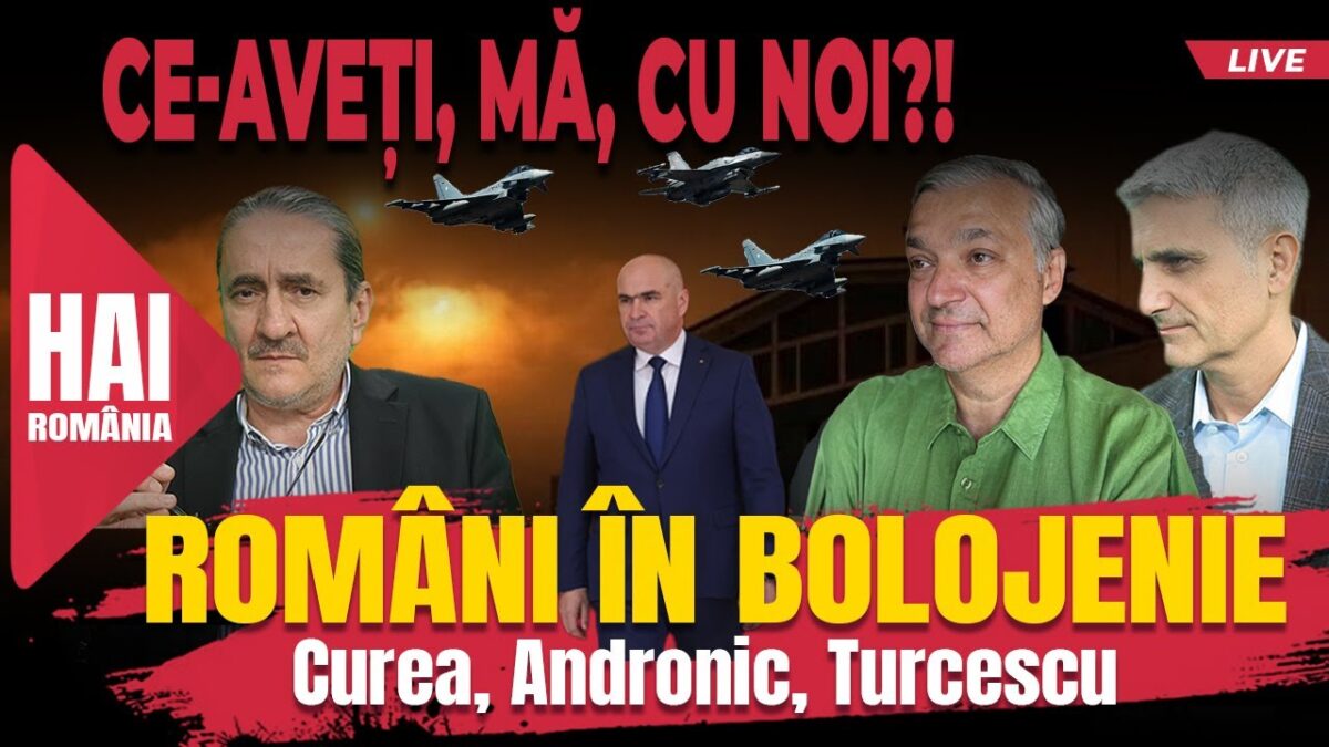 Români în bolojenie. Hai LIVE cu Turcescu