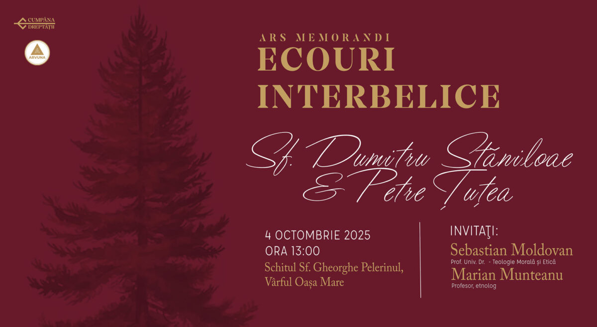 Ecouri interbelice – întâlnire culturală între profesii la Mănăstirea Oașa
