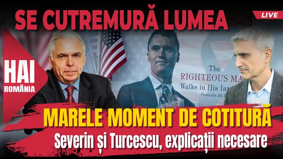Marele moment de cotitură. Hai LIVE cu Turcescu