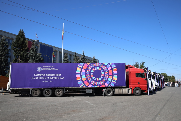 România donează 80 de mii de cărți în limba română pentru bibliotecile din Republica Moldova