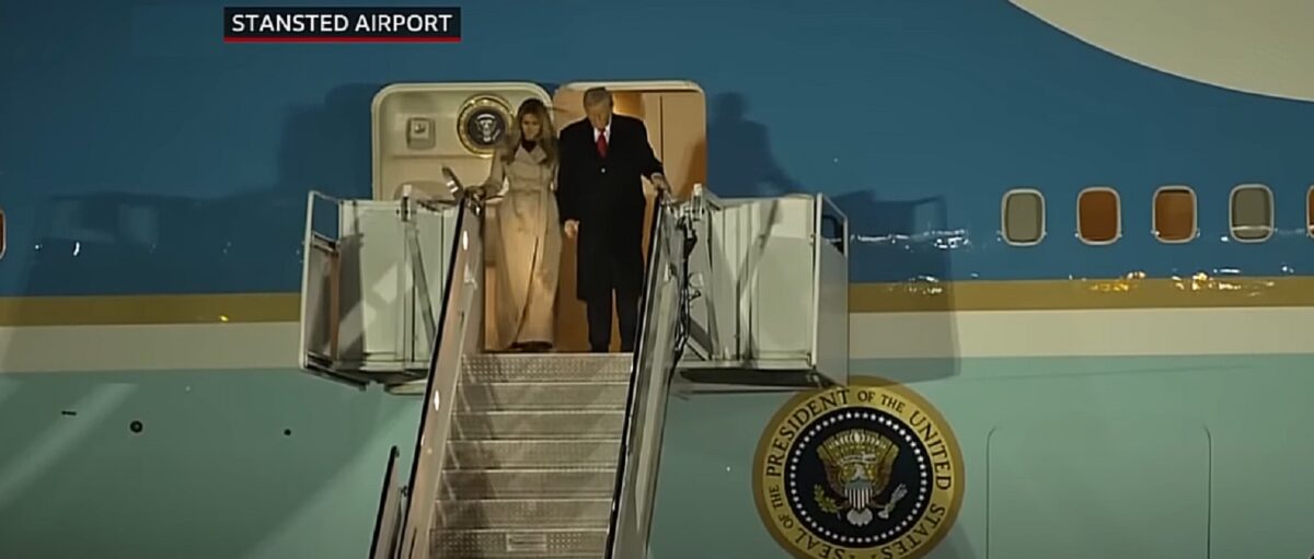 Trump, primit cu onoruri regale în Marea Britanie