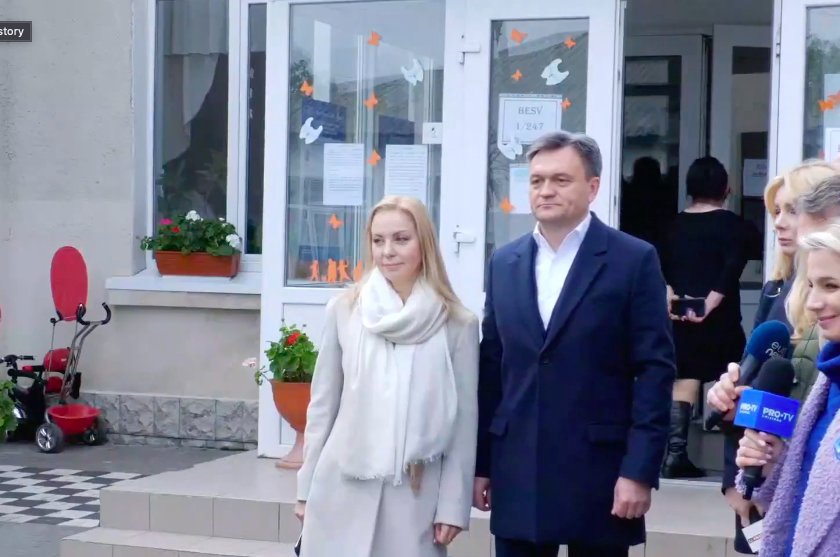 Dorin Recean a votat: ”Nimeni nu poate negocia țara, dacă noi disciplinat ieșim la vot” Video