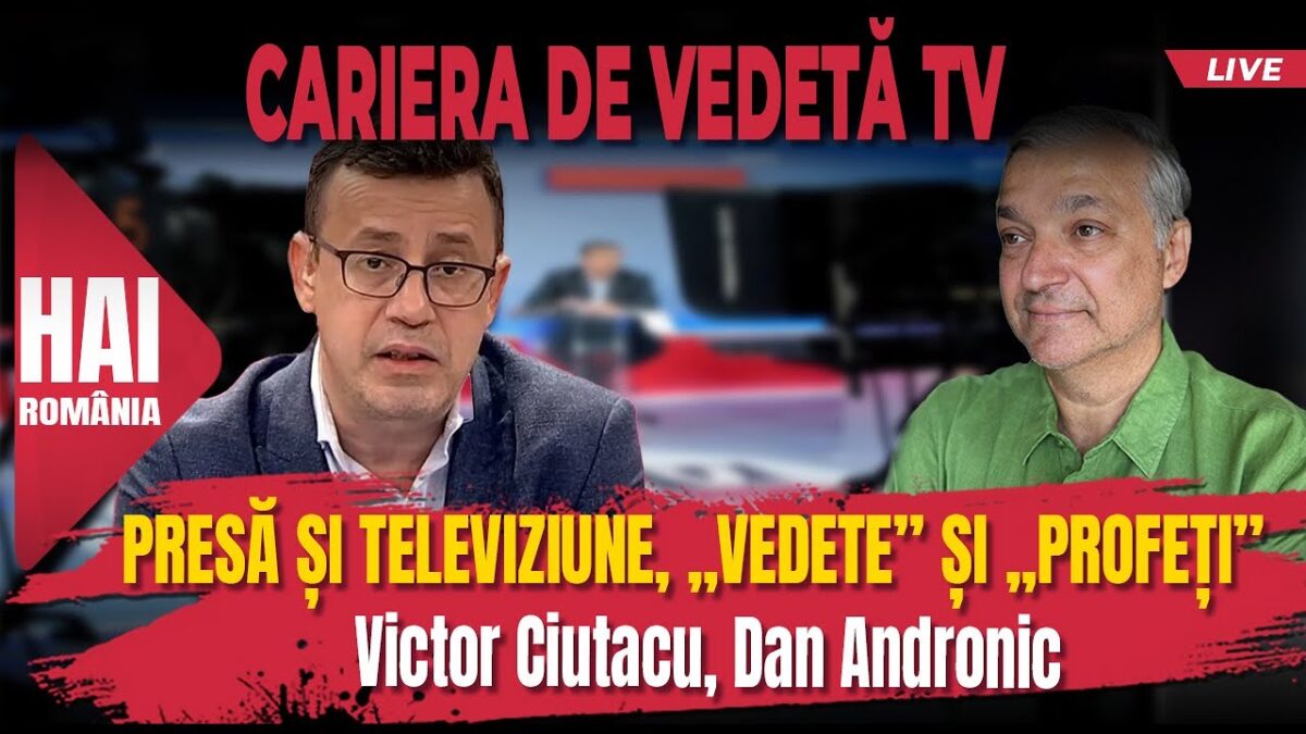 Dan Andronic și Victor Ciutacu despre mass-media și rețele sociale
