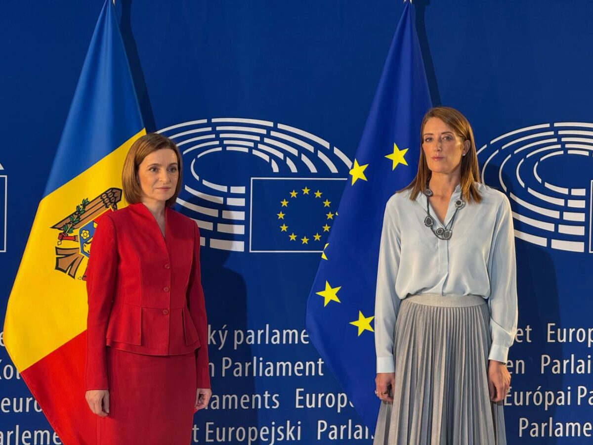 De la Strasbourg, Maia Sandu avertizează: Rusia încearcă să captureze Republica Moldova prin alegeri